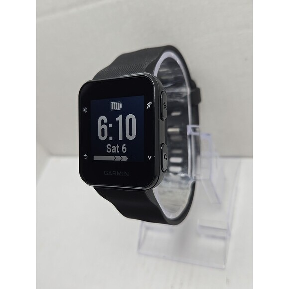 Garmin Forerunner 35 GPS Running Watch HRM Black Bluetooth With Charger - Picture 2 of 11